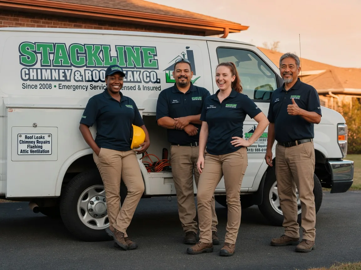 Chimney flashing repair company in Ellijay, GA